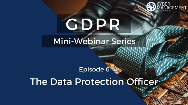 Free Online GDPR Training Course | Data Protection Officer (DPO) Roles